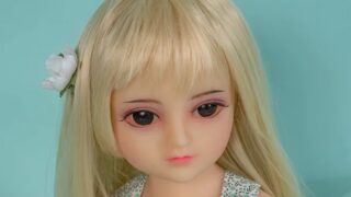 AXB Doll A09 65cm バスト平 大きな瞳のブロンド TPE製ロリラブドール
