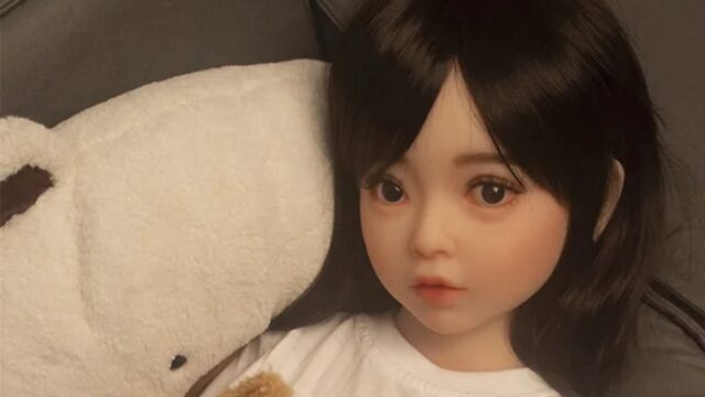 AXB Doll A169 110cm バスト平 幻想的可愛い子 TPE製ロリラブドール