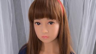 AXB Doll A41 136cm バスト平 亜麻長髪ロリスタイル TPE製ラブドール