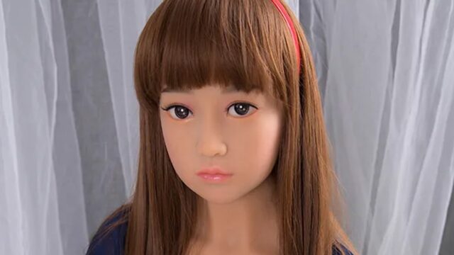 AXB Doll A41 136cm バスト平 亜麻長髪ロリスタイル TPE製ラブドール