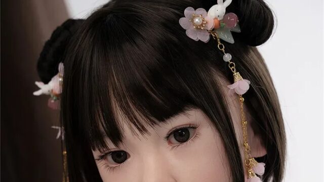 AXB Doll GB05R 110cm バスト平 シリコン頭部+TPEボディ ロリ系ラブドール