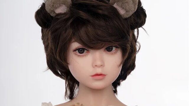 AXB Doll GB26 108cm バスト平 ぐうたら巻き髪 シリコン頭部+TPEボディ