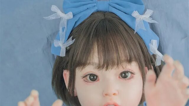 AXB Doll GB58+ 110cm バスト平 シリコン頭部+TPEボディ ロリ系ラブドール