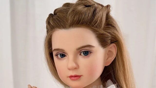 AXB Doll GC01+ 100cm バスト平 シリコン頭部+TPEボディ ロリ系ラブドール